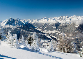 Stubaital-Panorama von Gleins